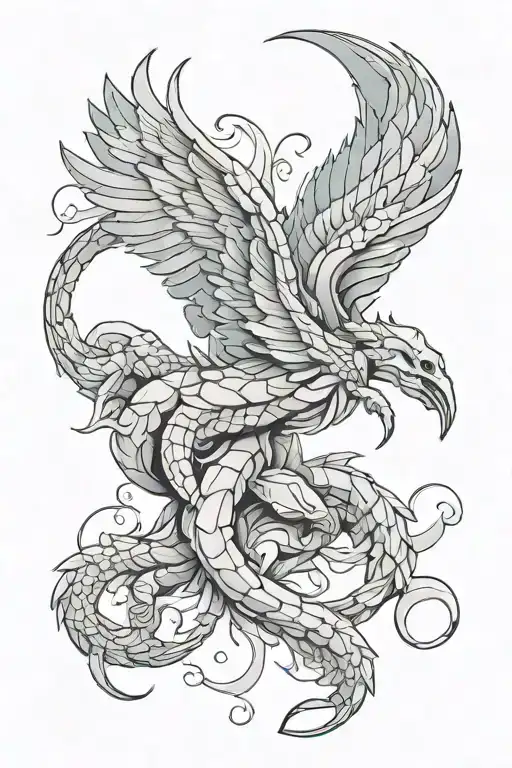 Virgo Wings On A Scorpion Crawling