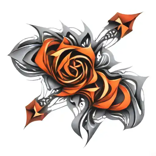 Abstract Tattoo Design