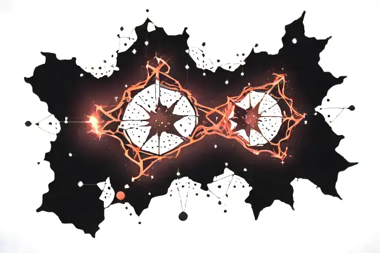 Aquarius Constellation Merging Together