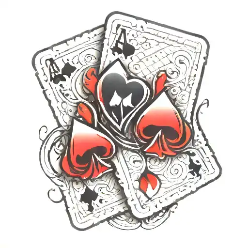 Aces Poker Card