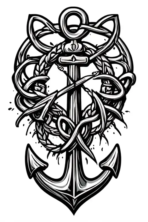 Celtic Knot Time Anchor Love Father
