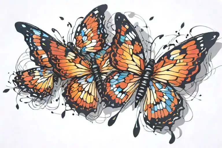 Avi Put In Butterfly Flying