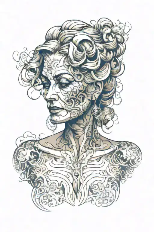 Portait Women Old