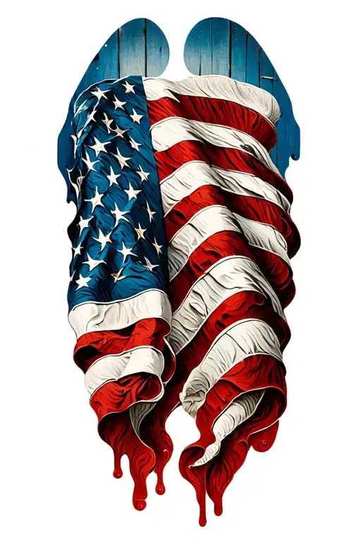 We The People Quote With American Flag