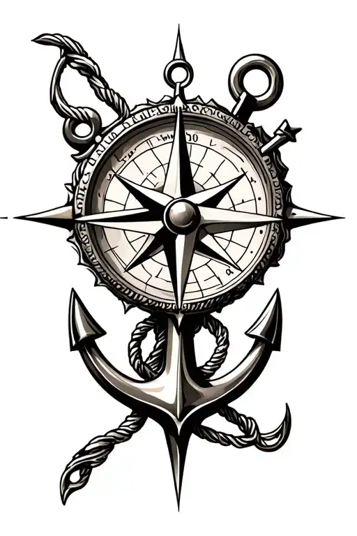 Compass And Anchor