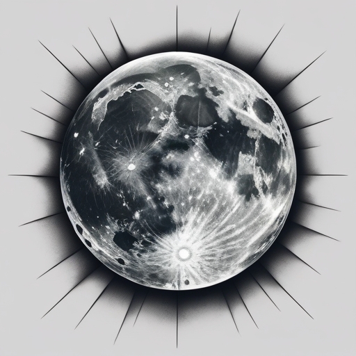 Crimson Radiance of the Moon