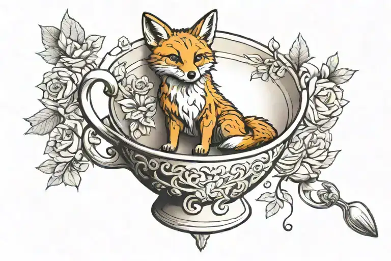 Fox Cup Of Tea Trowel