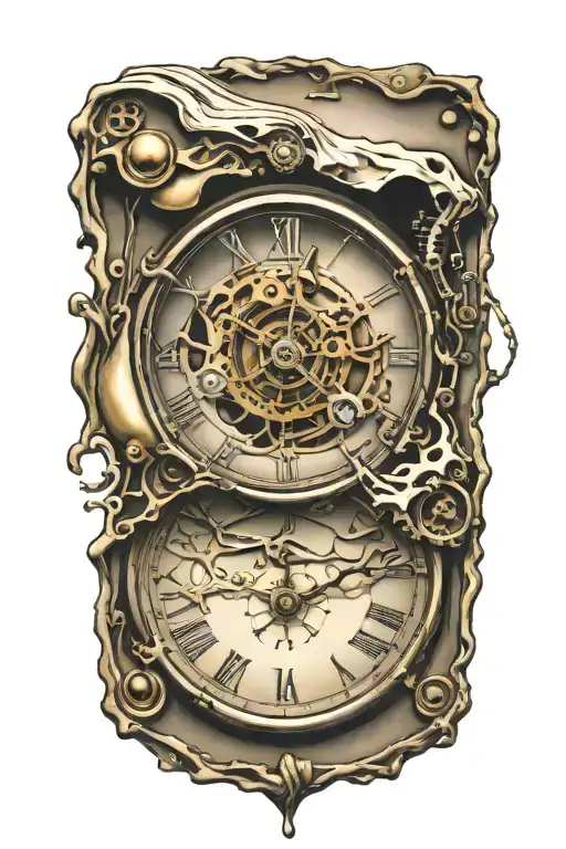 Persistence Of Memory Dali Melting Clock