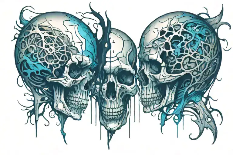 The Skull Splits And The Heart Is Inside