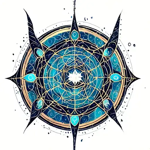 Zodiac Sign Cancer Sacred Geometry Patterns