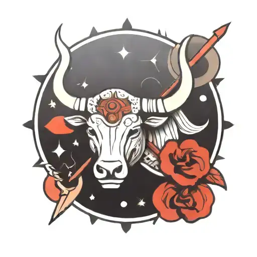 Taurus Sagittarius Arrow