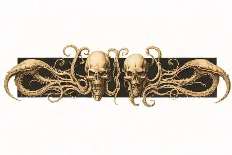 Gr Giger Tentacles And Sculls