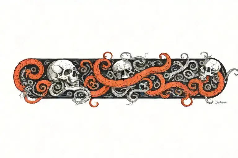 Gustave Dore Tentacles And Sculls