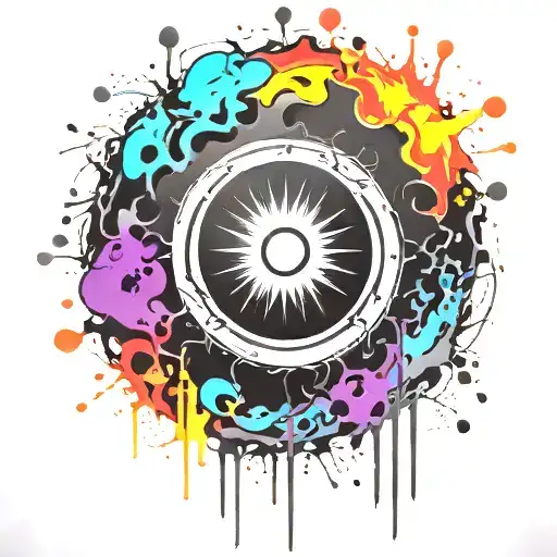 Black Hole Exploding Punk Themed