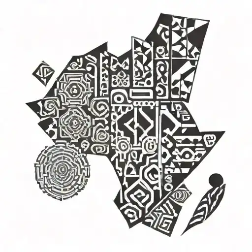 African Geometric Pattern