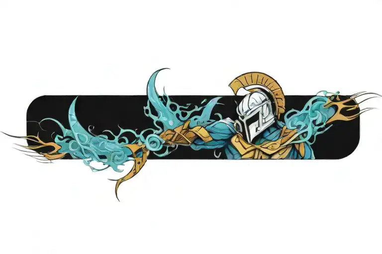 Smaurai Fighting Spartan