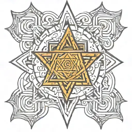 Israel Symbol Combined