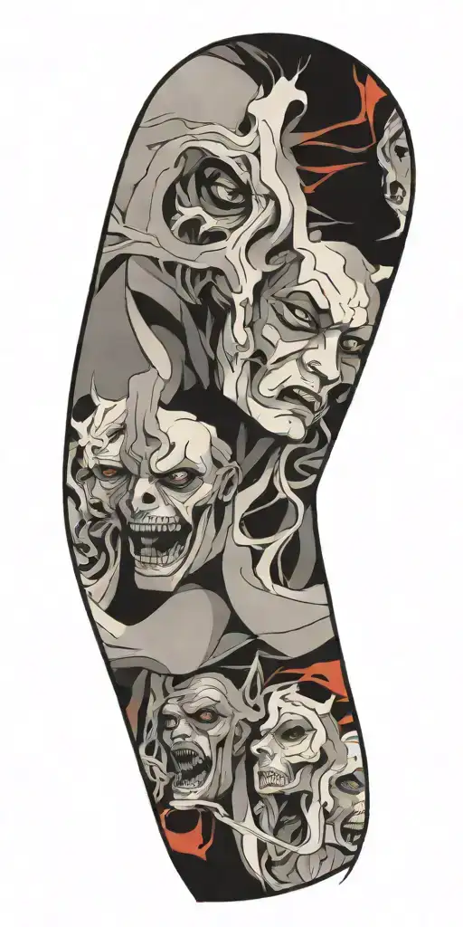 Inner Demons Crawling Out Of Skin