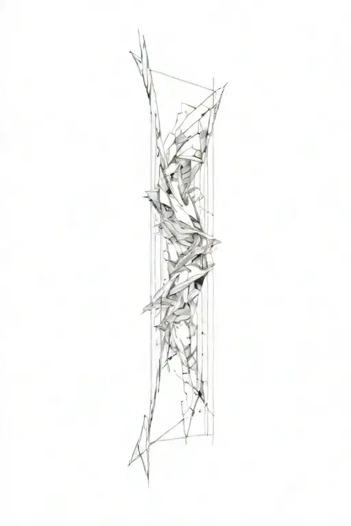 3D Abstract Sky Davinchi Style