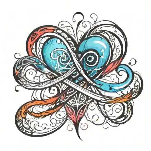 Infinity Symbol With Heart