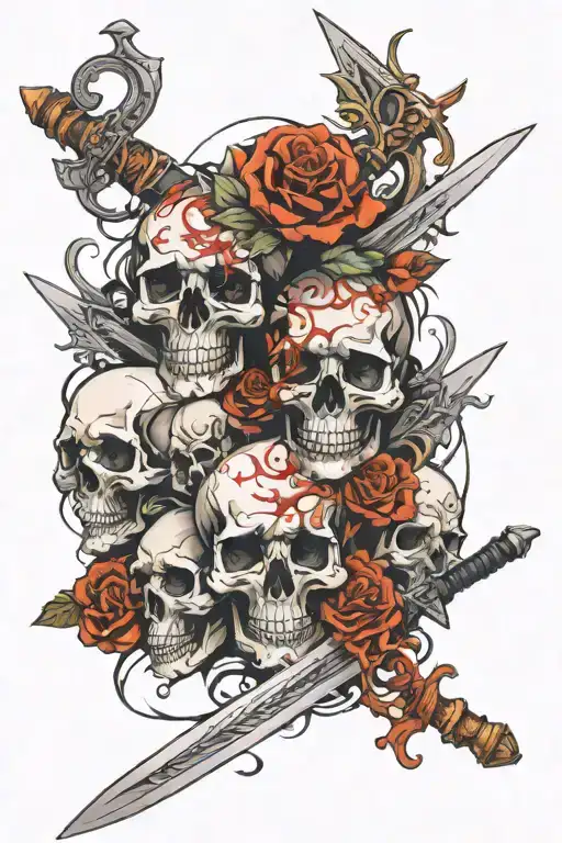 Skulls And Sword