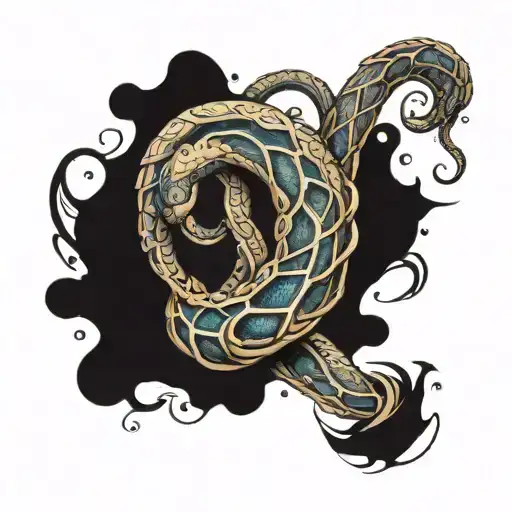 Snake Effect Smoke Coiled