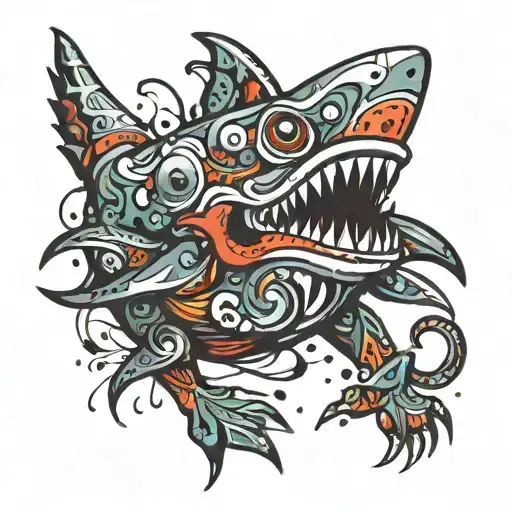 Shark In A Chicken Costume