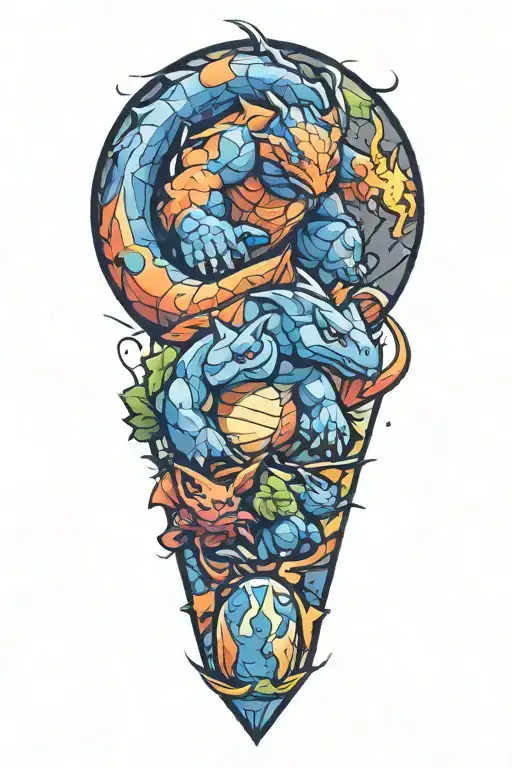 Charizard Blastoise Venusaur