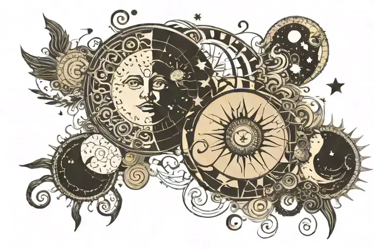 Sun And Moon Phase