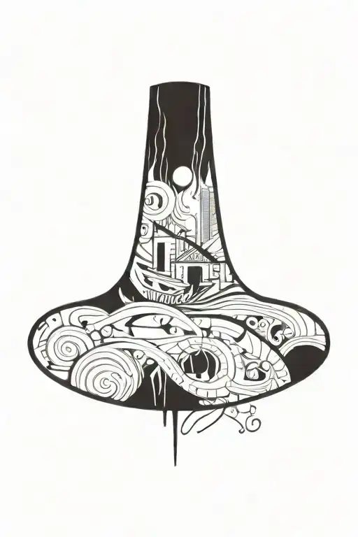 Cover Up Tattoo On Left Peck