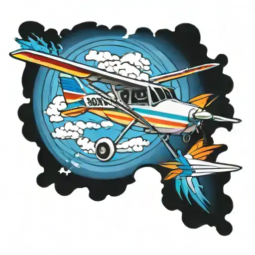 Cessna 172 Rainbow