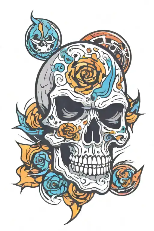 Cartoon Skull