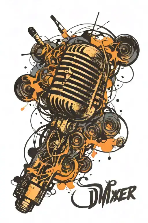 Djmixer Microphones Music