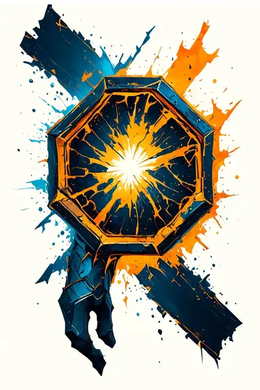 Broken Forearm Octagon Armor