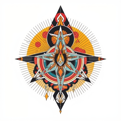 Radiant Path Tattoo idea