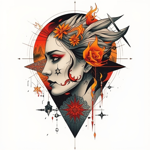 Tears of the Firestorm’s Soul Tattoo idea