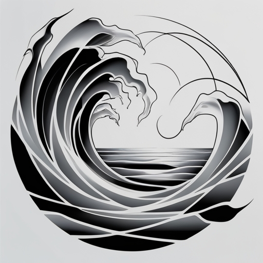 Silver Sea Tattoo idea