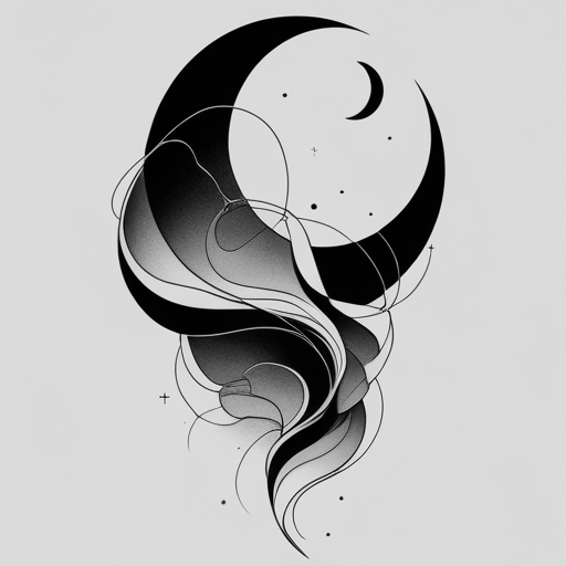Whispers of the Moon’s Breath Tattoo idea
