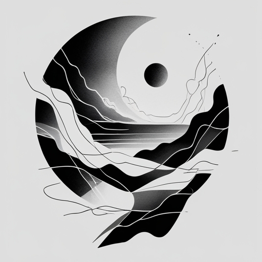 Moonrise Storm Tattoo idea
