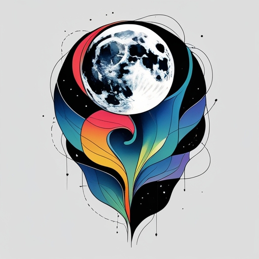 Soul’s Moonlit Vow Tattoo idea