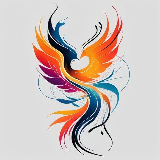Whispers of the Phoenix’s Path Tattoo idea