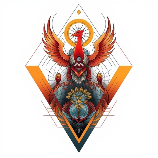 Silver Phoenix’s Path Tattoo idea