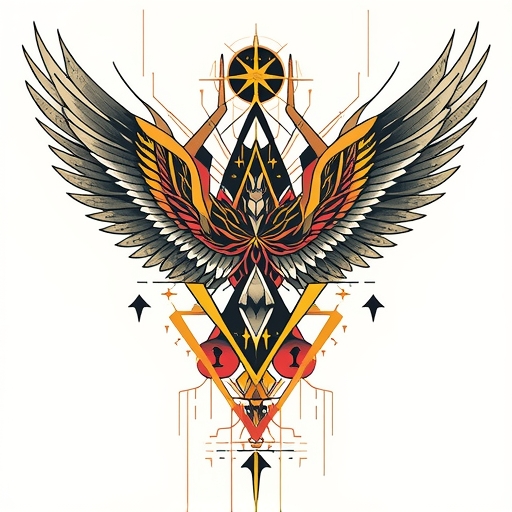 Wings of Fate Tattoo idea
