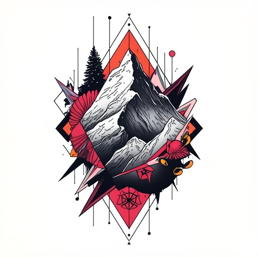 Mountain Tattoo idea