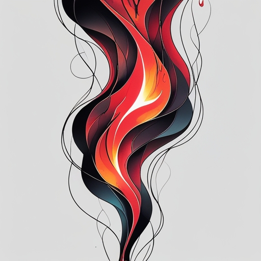 Crimson Tears of Firelight Tattoo idea