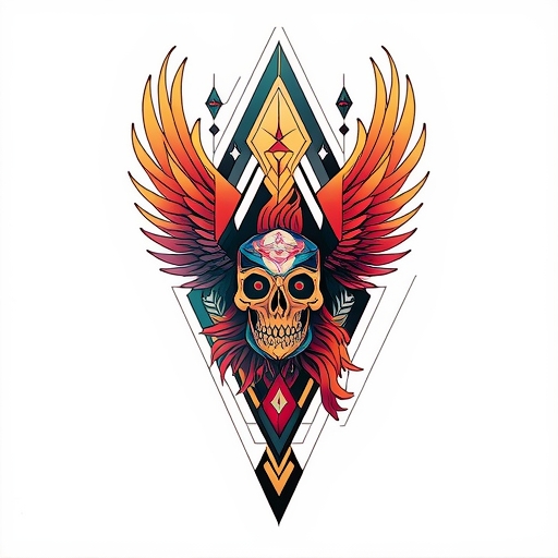 Tears of the Phoenix’s Fire Tattoo idea