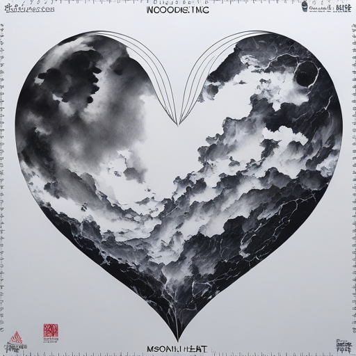 Moonlit Heart Tattoo idea