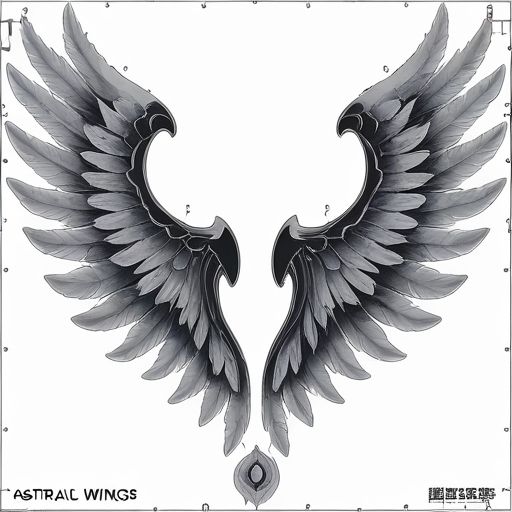 Astral Wings Tattoo idea