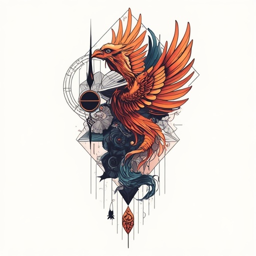 Tear of the Phoenix Tattoo idea