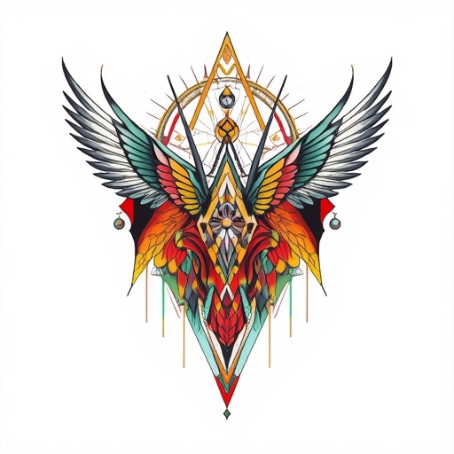 Eternal Wings of Destiny Tattoo idea